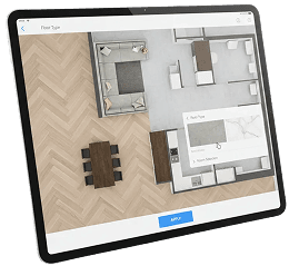 Room Viewer op tablet