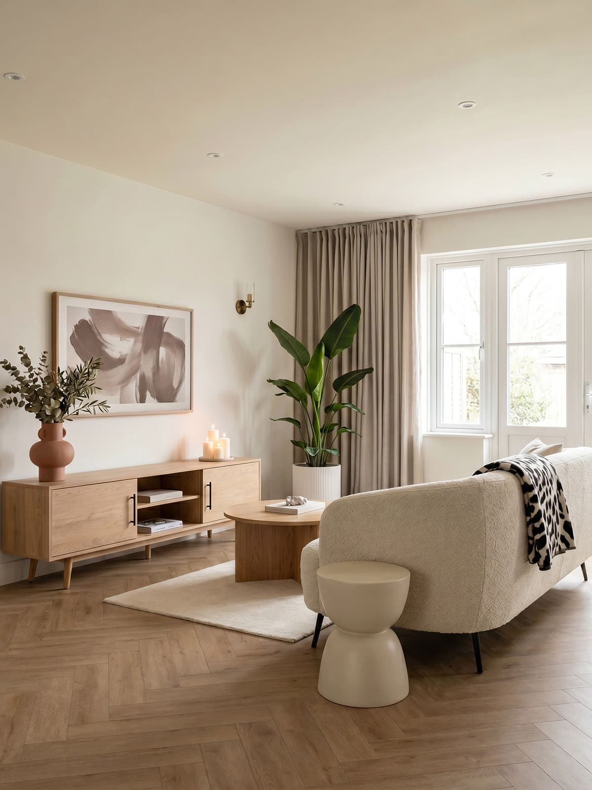 Honey Oak Visgraat