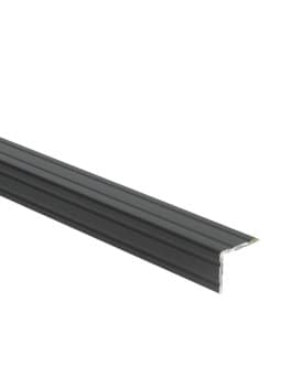Duo-hoeklijnprofiel 24,5x30mm Zwart (100cm)