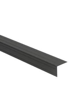 Duo-hoeklijnprofiel 24,5x30mm Brons (100cm)